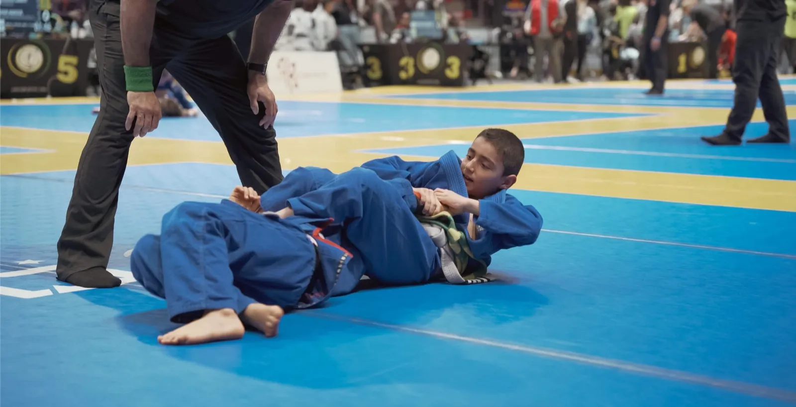 Kids competition action